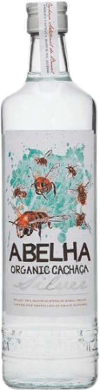 34,95 € Envio grátis | Cachaça Abelha Organic Silver — Edição Prata Brasil 70 cl