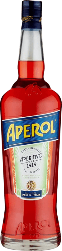 111,95 € Envío gratis | Aperitivo Bitter Barbieri Aperol Italia Botella Especial 3 L