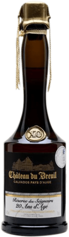 69,95 € Envío gratis | Calvados Château du Breuil X.O. Extra Old Francia Botella 70 cl