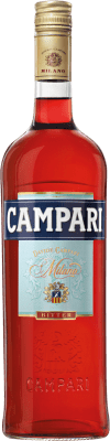 22,95 € Envío gratis | Licores Campari Biter Italia Botella 1 L