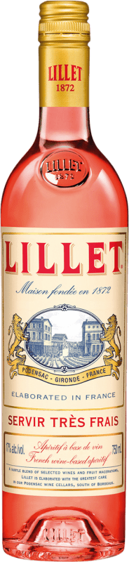 19,95 € Бесплатная доставка | Вермут Lillet Rosé — Розе Франция 75 cl