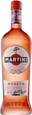 12,95 € Envío gratis | Vermut Martini Rosato Italia Botella 1 L