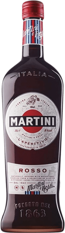 12,95 € Spedizione Gratuita | Vermut Martini Rosso Italia Bottiglia 1 L