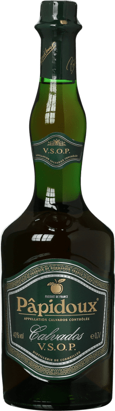 24,95 € Kostenloser Versand | Calvados Papidoux V.S.O.P. Very Superior Old Pale Frankreich Flasche 70 cl