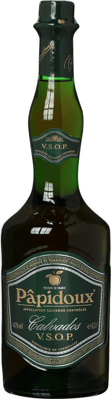 26,95 € Envio grátis | Calvados Papidoux Very Superior Old Pale VSOP França Garrafa 70 cl