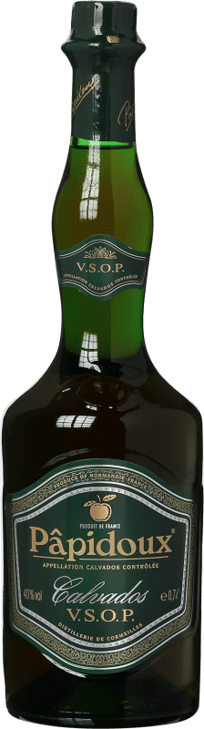 26,95 € Spedizione Gratuita | Calvados Papidoux Very Superior Old Pale VSOP Francia Bottiglia 70 cl