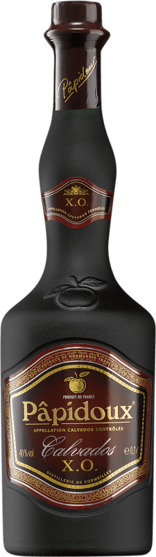 29,95 € Free Shipping | Calvados Papidoux X.O. Extra Old France Bottle 70 cl