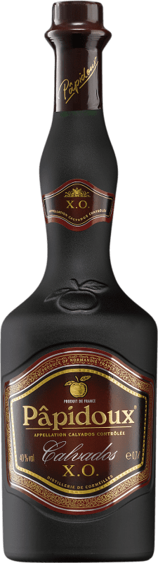 27,95 € Spedizione Gratuita | Calvados Papidoux X.O. Extra Old Francia Bottiglia 70 cl