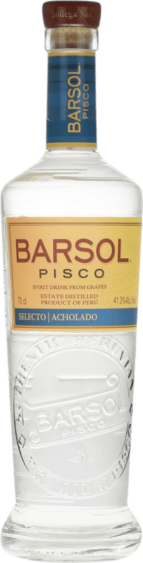43,95 € Бесплатная доставка | Pisco Barsol Selecto Acholado Перу бутылка 70 cl