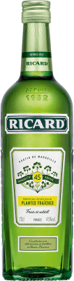 13,95 € Бесплатная доставка | Pastis Pernod Ricard Plantes Fraiches Франция бутылка 70 cl