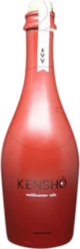 11,95 € Free Shipping | Sake Kenshô Mediterranean Genshu Rocks Spain One-Third Bottle 33 cl