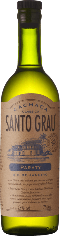 25,95 € Kostenloser Versand | Cachaza Santo Grau Brasilien Flasche 70 cl