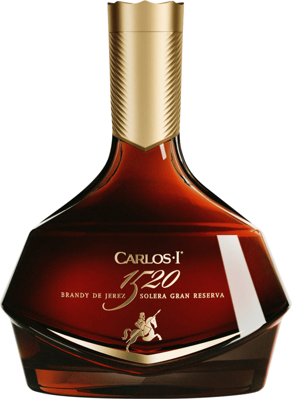 123,95 € Free Shipping | Brandy Osborne Carlos I 1520 Spain Bottle 70 cl