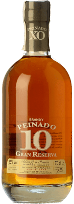 23,95 € Envío gratis | Brandy Peinado Gran Reserva España 10 Años 70 cl