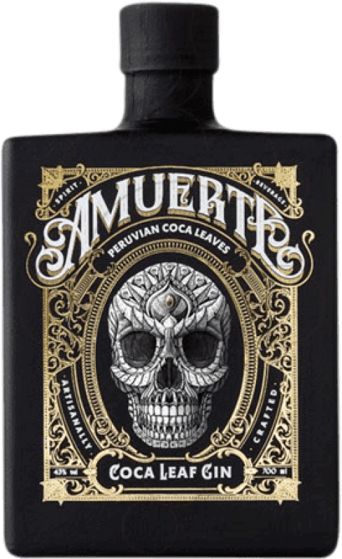 66,95 € 送料無料 | ジン Amuerte Gin Black イタリア ボトル 70 cl