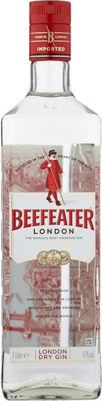 24,95 € Spedizione Gratuita | Gin Beefeater Regno Unito Bottiglia 1 L