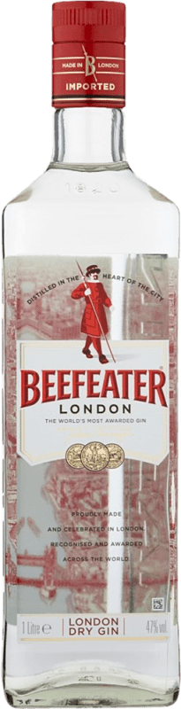 24,95 € Kostenloser Versand | Genever Gin Beefeater Großbritannien 1 L