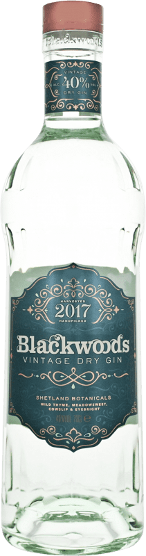 26,95 € Envoi gratuit | Genièvre Gin Blackwood's Vintage Dry Gin 40º Ecosse Royaume-Uni Bouteille 70 cl