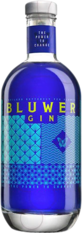 17,95 € Envio grátis | Genever Gin Bluwer Espanha 70 cl
