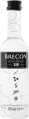 4,95 € Envio grátis | Gin Penderyn Brecon Gin Reino Unido Garrafa Miniatura 5 cl