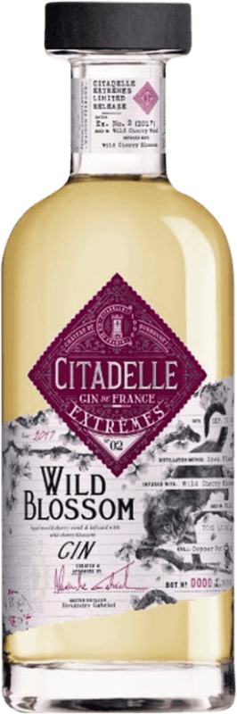 51,95 € Envio grátis | Gin Citadelle Gin Wild Blossom França Garrafa 70 cl