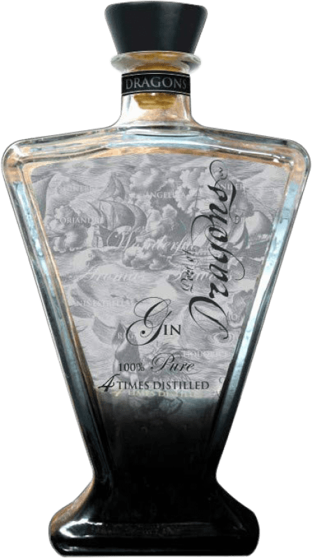 27,95 € Бесплатная доставка | Джин Dragons Gin Dry Испания бутылка 70 cl