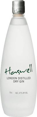28,95 € Free Shipping | Genever Gin Haswell & Hastings United Kingdom 70 cl