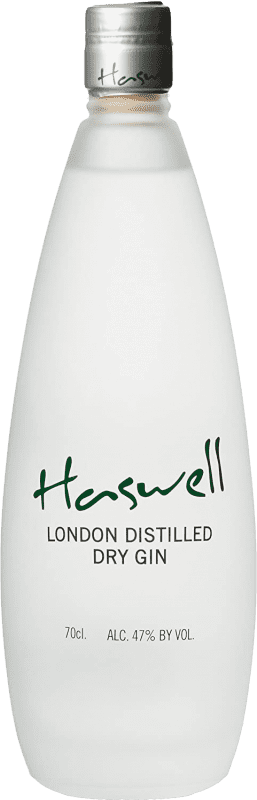 28,95 € Envio grátis | Gin Haswell & Hastings Reino Unido Garrafa 70 cl