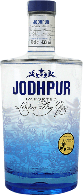 29,95 € Бесплатная доставка | Джин Jodhpur Испания бутылка 70 cl