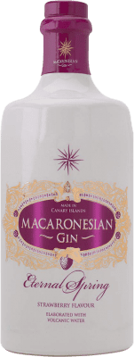 24,95 € Бесплатная доставка | Джин Macaronesian Gin Strawberry Испания бутылка 70 cl