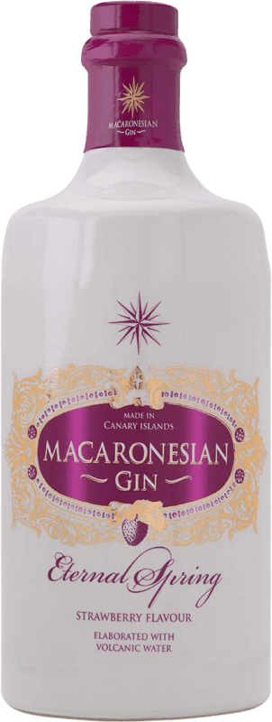 24,95 € Spedizione Gratuita | Gin Macaronesian Gin Strawberry Spagna Bottiglia 70 cl