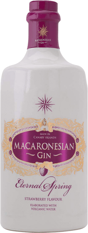 25,95 € Envoi gratuit | Gin Macaronesian Strawberry Espagne Bouteille 70 cl