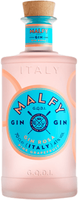 31,95 € Spedizione Gratuita | Gin Malfy Gin Rosa Italia Bottiglia 70 cl