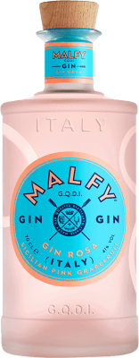 31,95 € Spedizione Gratuita | Gin Malfy Gin Rosa Italia Bottiglia 70 cl