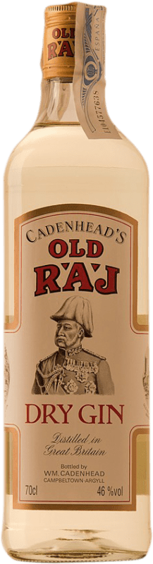 34,95 € Бесплатная доставка | Джин Old Raj Gin Old Raj 46% Gin Объединенное Королевство бутылка 70 cl