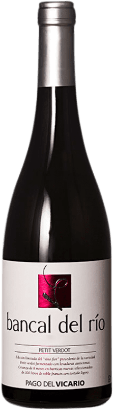 17,95 € Envio grátis | Vinho tinto Pago del Vicario Bancal del Río Castela-Mancha Espanha Petit Verdot Garrafa 75 cl