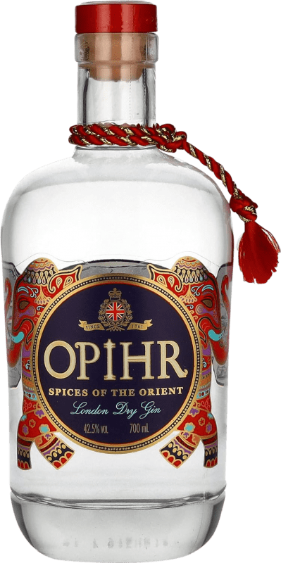 28,95 € Envío gratis | Ginebra Gin G&J Greenalls Opihr Oriental Spiced — Especiado Reino Unido Botella 70 cl