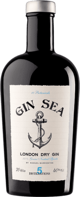 27,95 € Бесплатная доставка | Джин Sea Gin Испания бутылка 70 cl