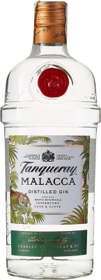32,95 € 送料無料 | ジン Tanqueray Malacca イギリス 1 L Botanicals — 植物エキス, Clavo — クローブ, Pink Peppercorn — ピンクペッパーコーン, Roses — バラたち