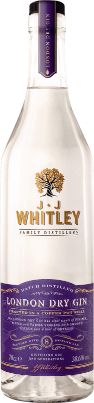 15,95 € 免费送货 | 金酒 J.J. Whitley 英国 瓶子 70 cl