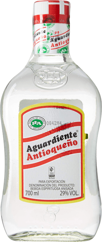 17,95 € Envío gratis | Orujo Aguardiente Aguardiente Antioqueño Colombia Botella 70 cl