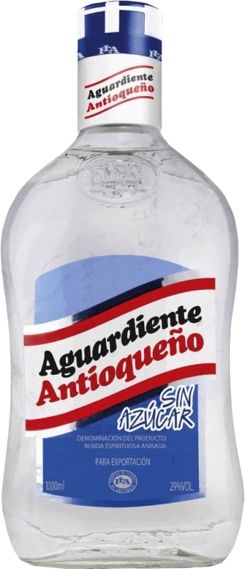 21,95 € Бесплатная доставка | Марк Aguardiente Antioqueño Sin azúcar Колумбия бутылка 1 L