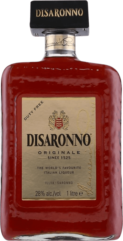 28,95 € Envío gratis | Amaretto Disaronno Originale Italia Botella 1 L