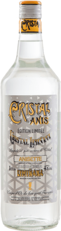 16,95 € Envío gratis | Anís Cristal Seco España 1 L