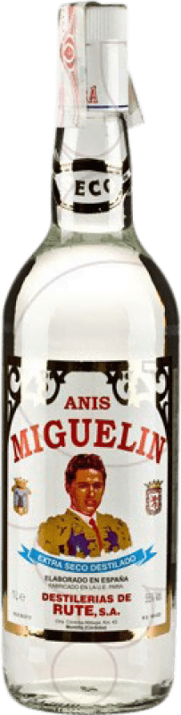 19,95 € Free Shipping | Aniseed Anís Miguelín Dry Spain Bottle 1 L