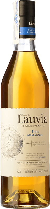 39,95 € Spedizione Gratuita | Armagnac Lauvia. Fine Francia Bottiglia 70 cl