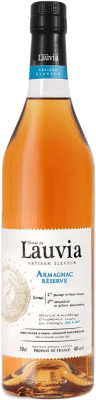 45,95 € Envío gratis | Armagnac Lauvia Reserva Francia Botella 70 cl