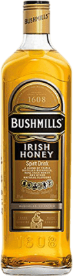 17,95 € Envio grátis | Licores Bushmills Irish Honey Licor de Whisky Irlanda Garrafa 1 L