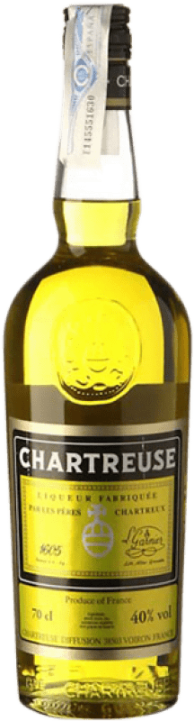 147,95 € 免费送货 | 利口酒 Chartreuse Groc 法国 瓶子 Jéroboam-双Magnum 3 L