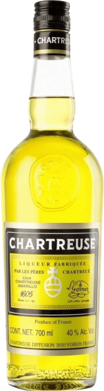46,95 € Бесплатная доставка | Ликёры Chartreuse Jaune — Жёлтый Франция 70 cl